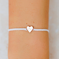 Engravable Heart Charm Bracelet Gallery Thumbnail